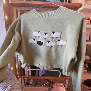Cider Cropped Sweater